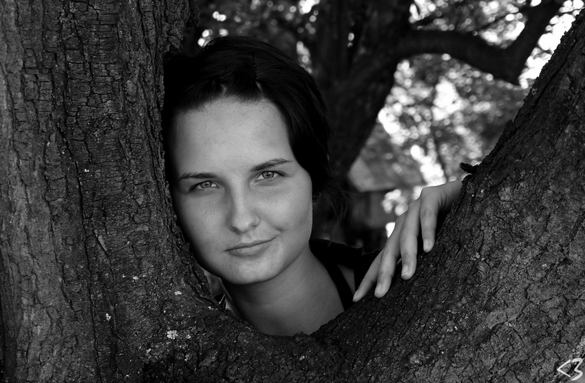 zamyšlená